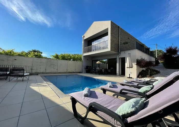 Casa Branquinhas - Ferias No Minho Com Piscina! *